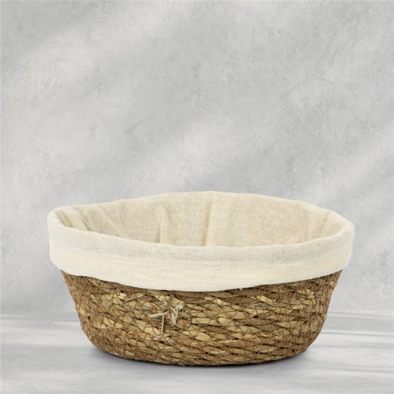 PANERA MIMBRE 18X8CM FORRADA